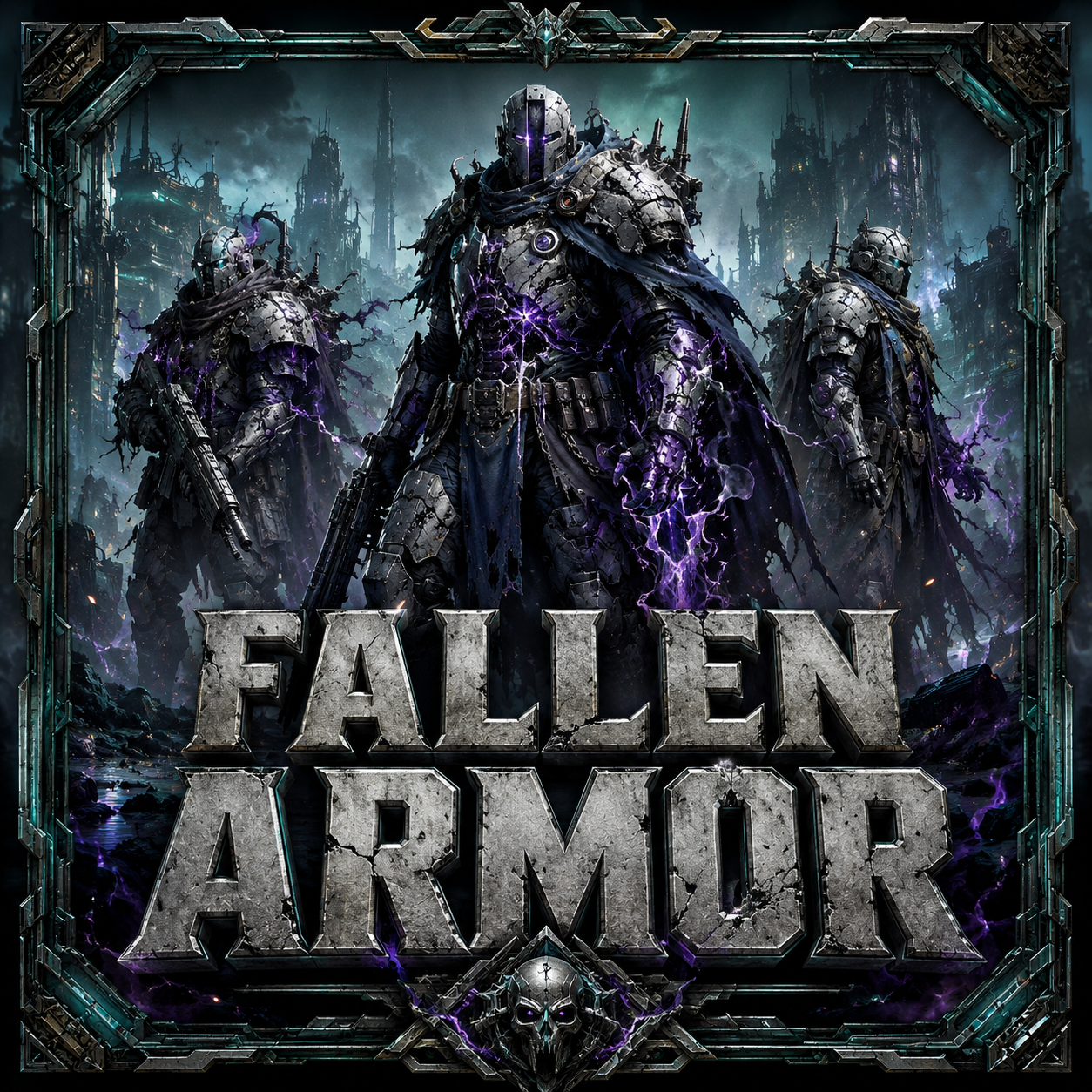 Corrupted Armored Sci-Fi Soldiers