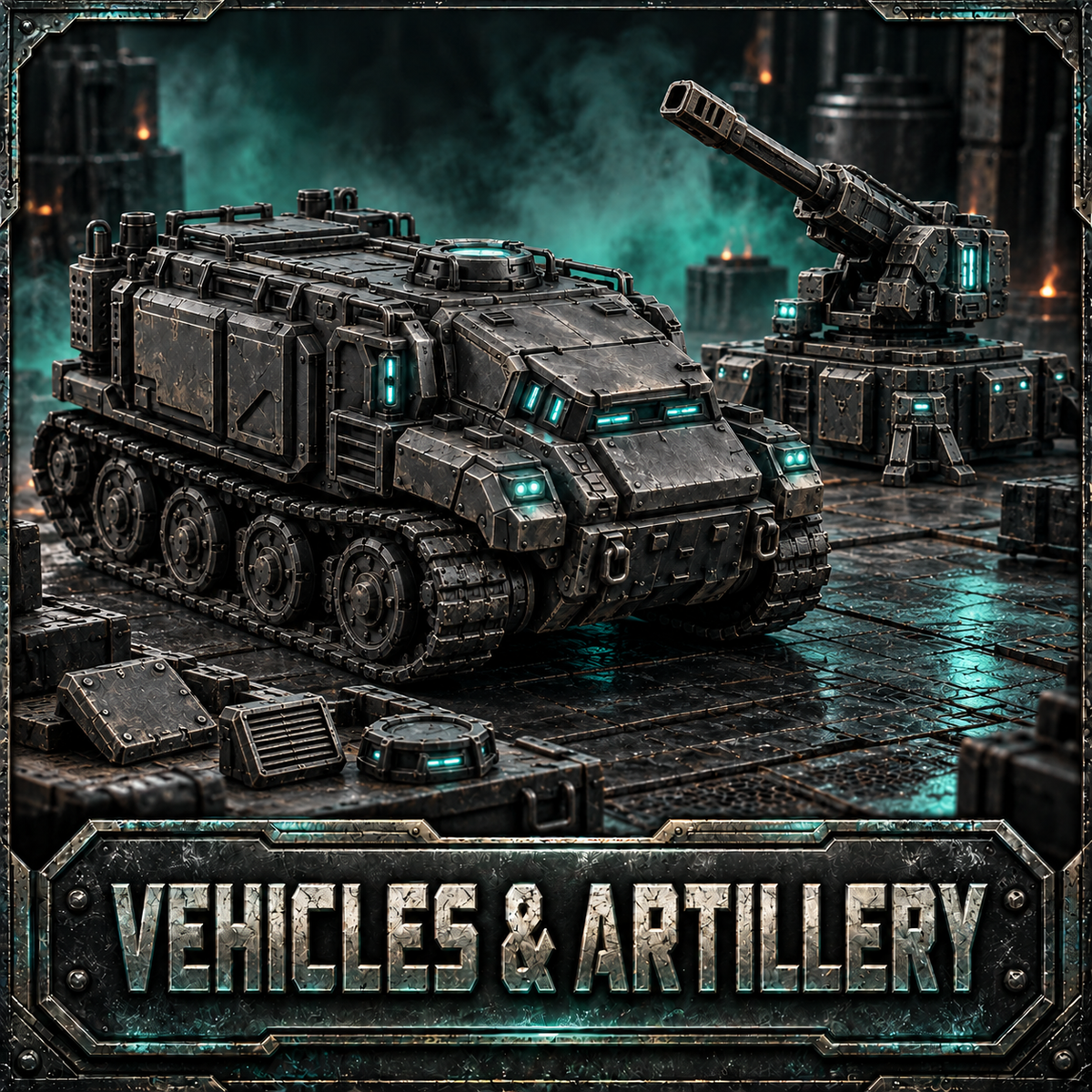 Vehicles and Artillery