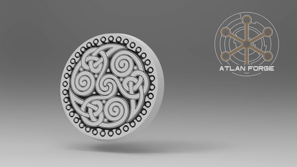 Decorative base for the Asgardian Artificer miniature