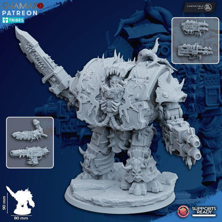 Wargame Grimdark dread robot proxy by Ghamak