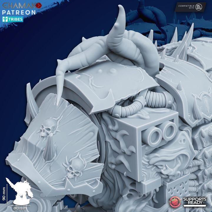 Wargame Grimdark dread robot proxy by Ghamak
