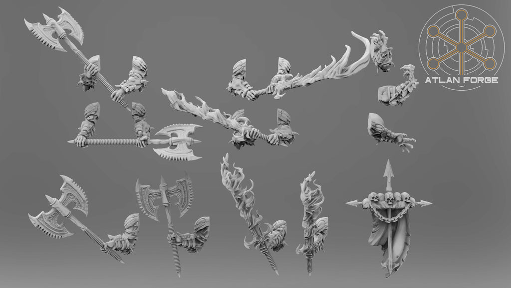 Demon of Hades Arm Bits