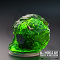 Gelatinous Sphere DM Stash ooze monster miniature engulfing an armored adventurer