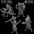 Invasores Goblin - 12 Miniaturas - Ejército Goblin Preensamblado - Minis de Wargaming, RPG y TTRPG de Fantasía