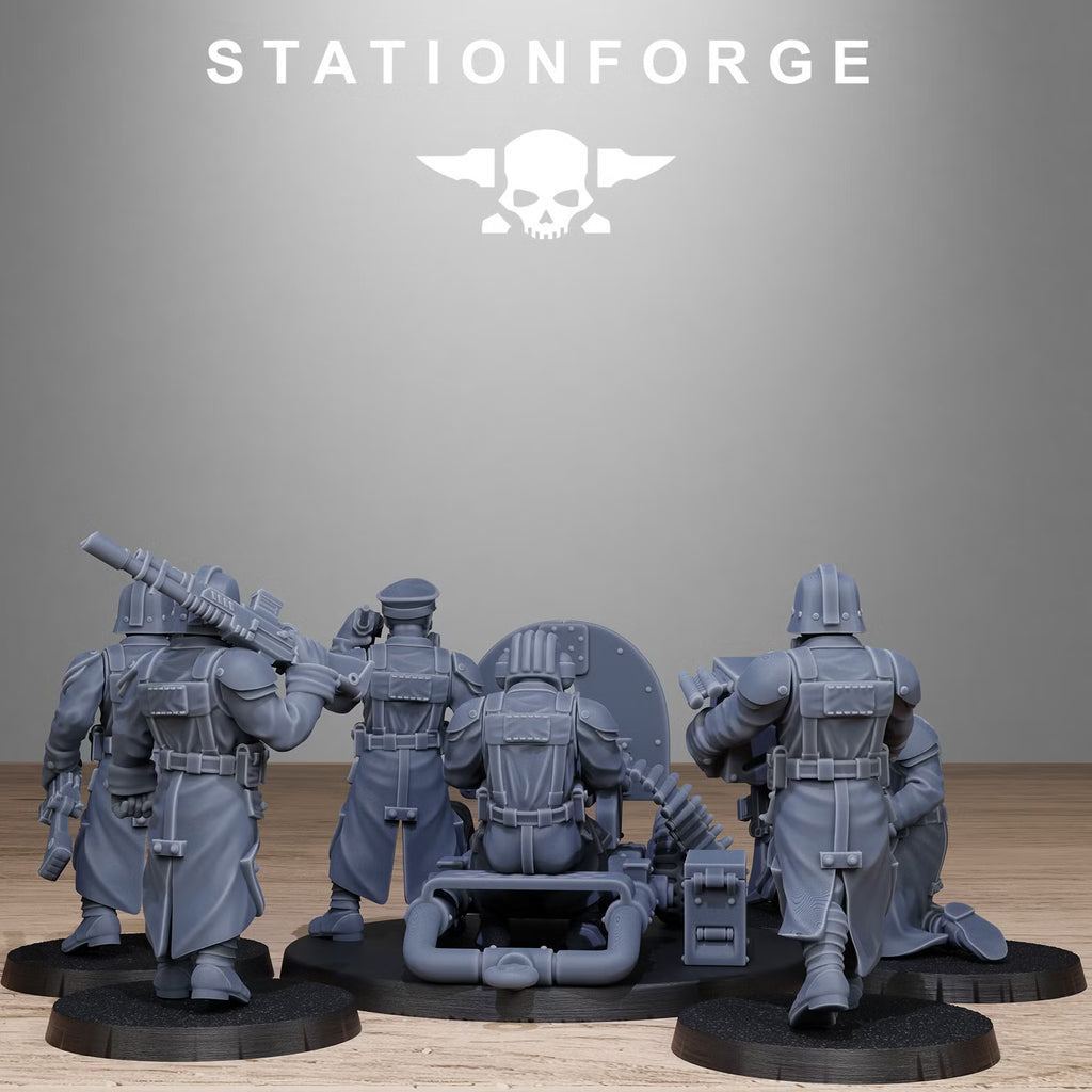 GrimGuard Battle Weapons 2.0 crew and artillery rear detail