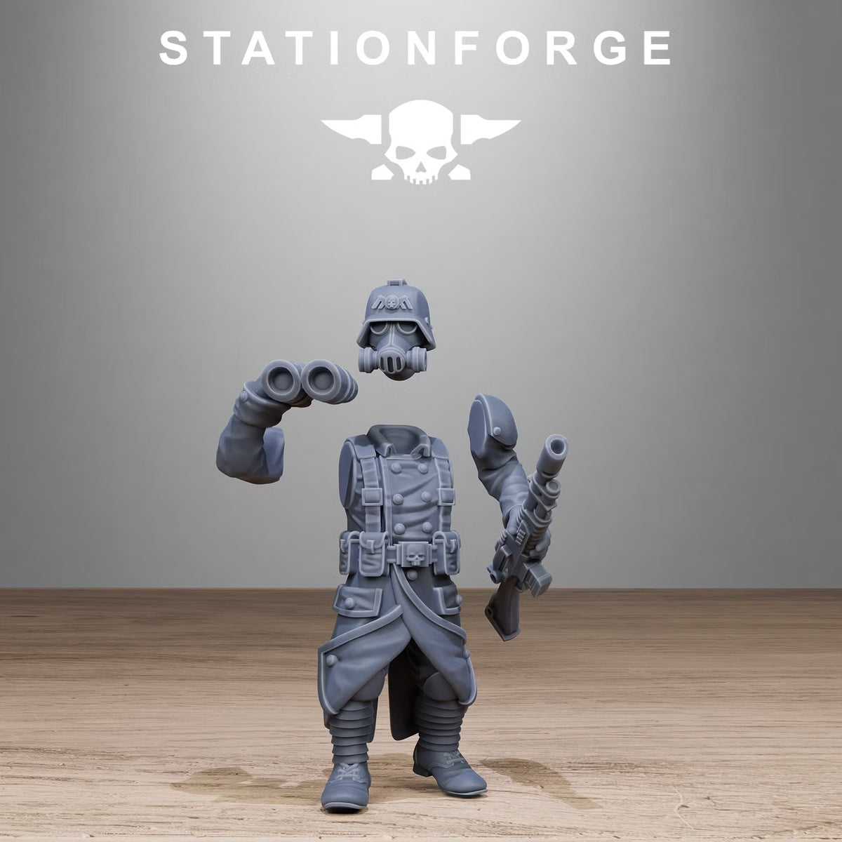 GrimGuard Battle Weapons 2.0 multipart crew miniature components