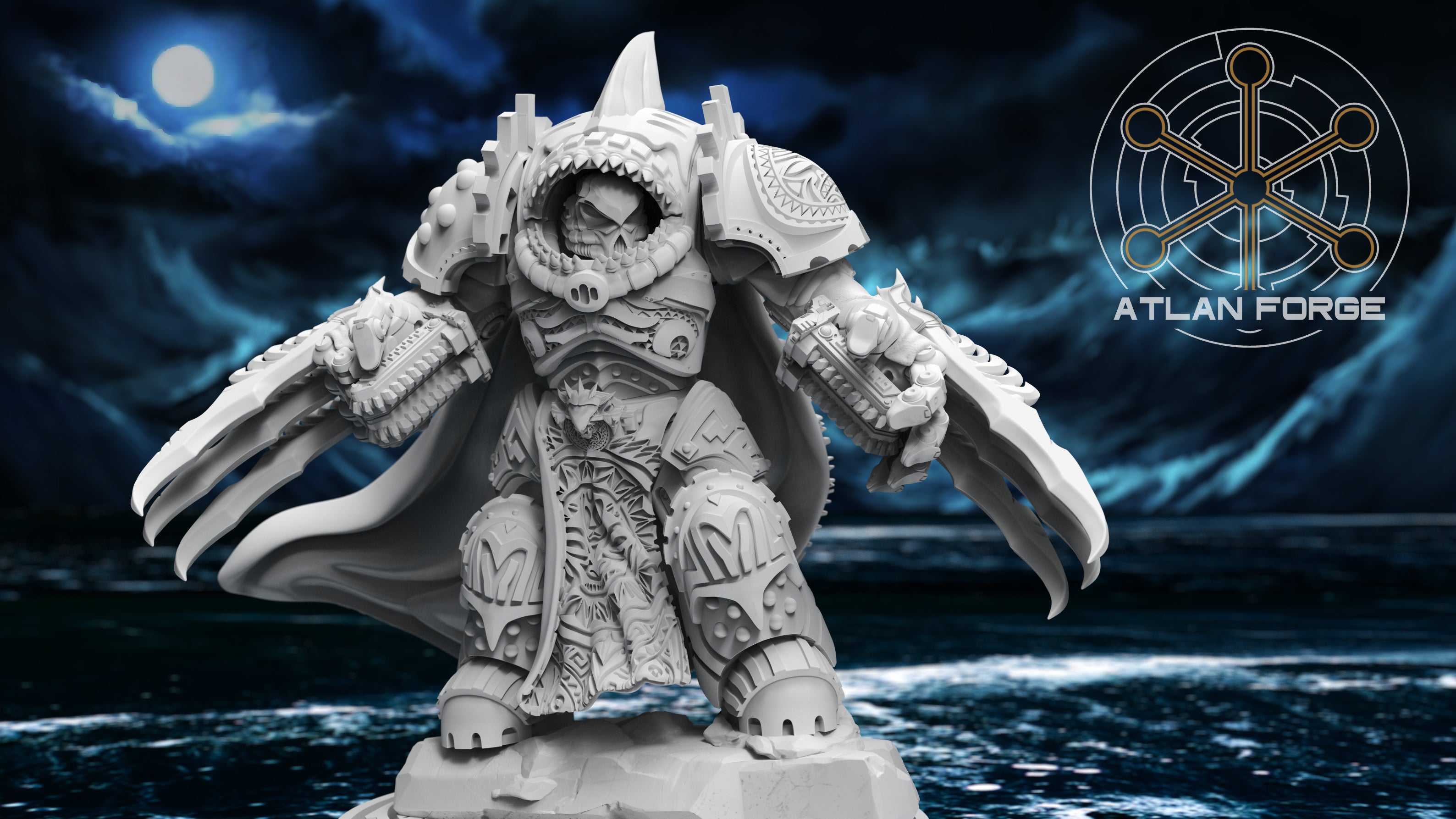 Space Shark Lord by Atlan Forge