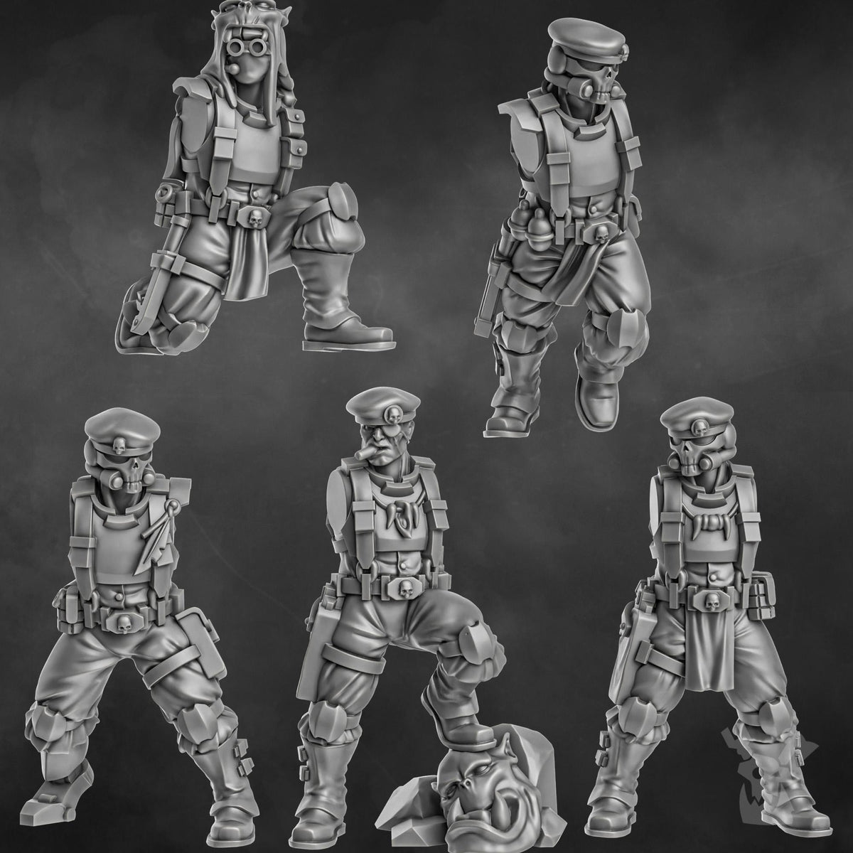 Orc Slayer Command Squad modular body and character options”