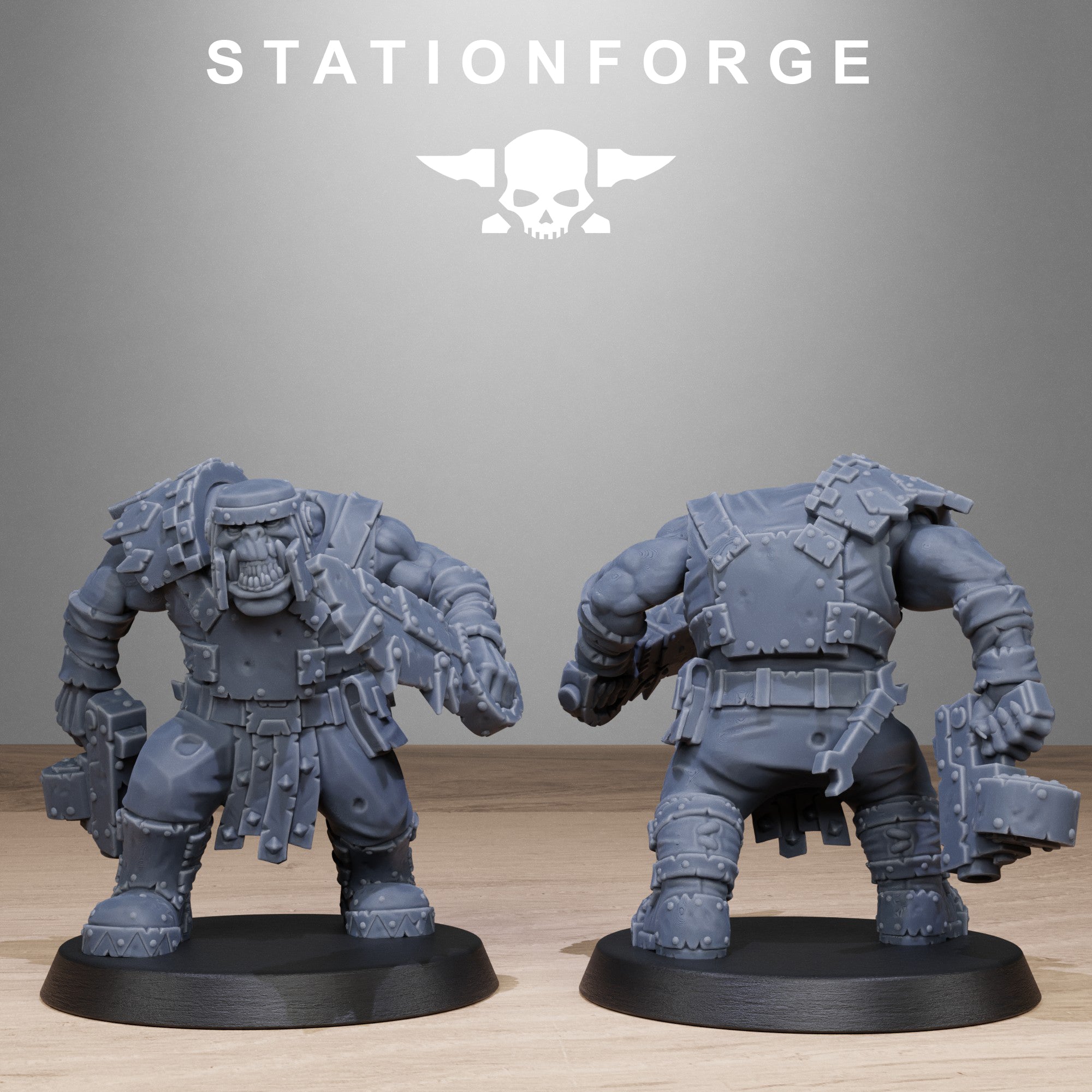Orkaz Bros Infantry | Sci-Fi Orc Squad | Station Forge