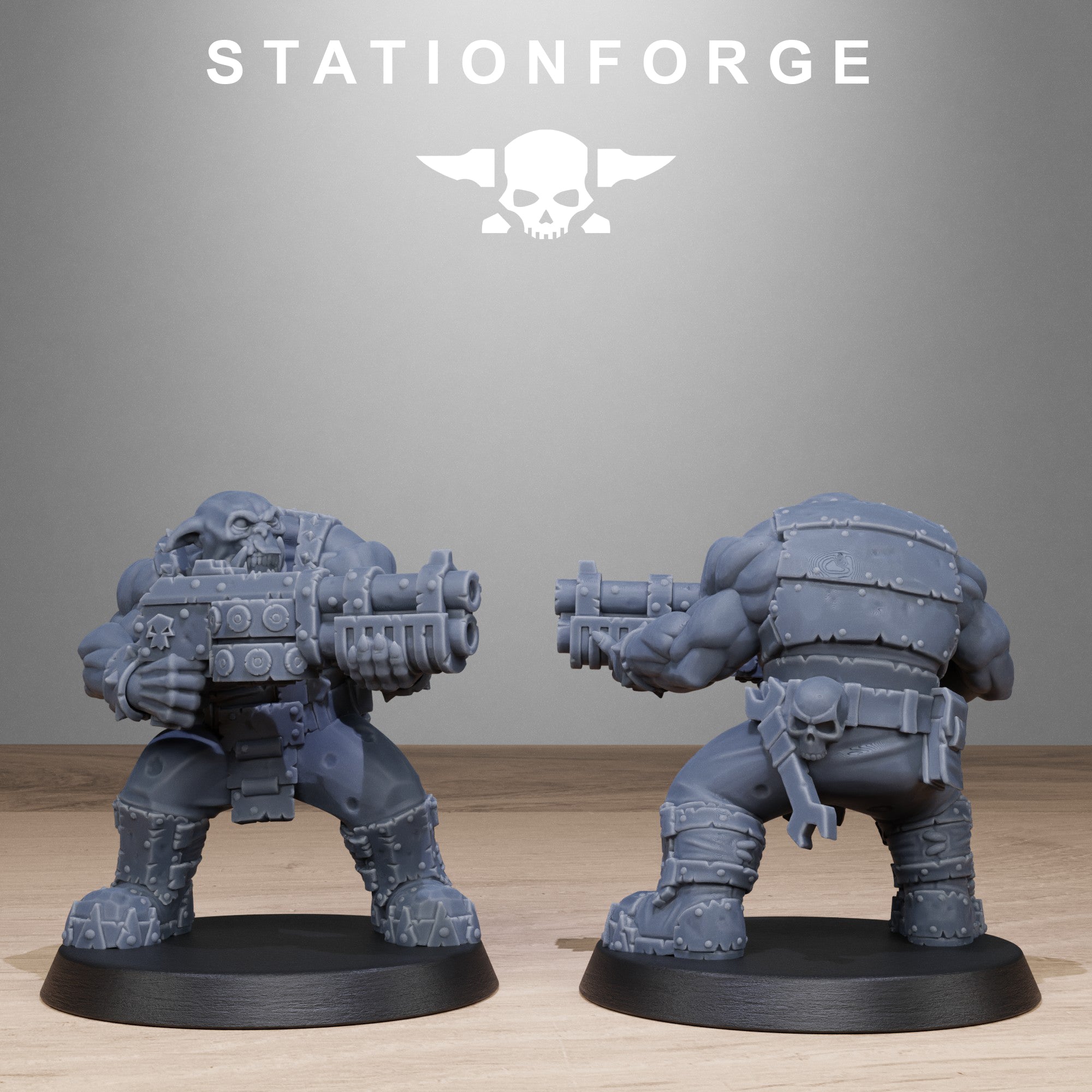 Orkaz Bros Infantry | Sci-Fi Orc Squad | Station Forge