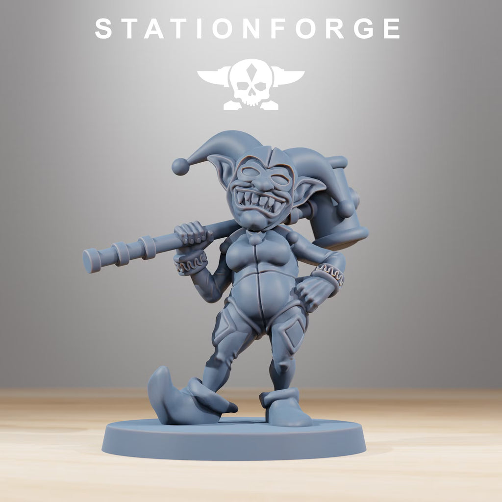 Orkaz Mobsta companion miniature by Station Forge
