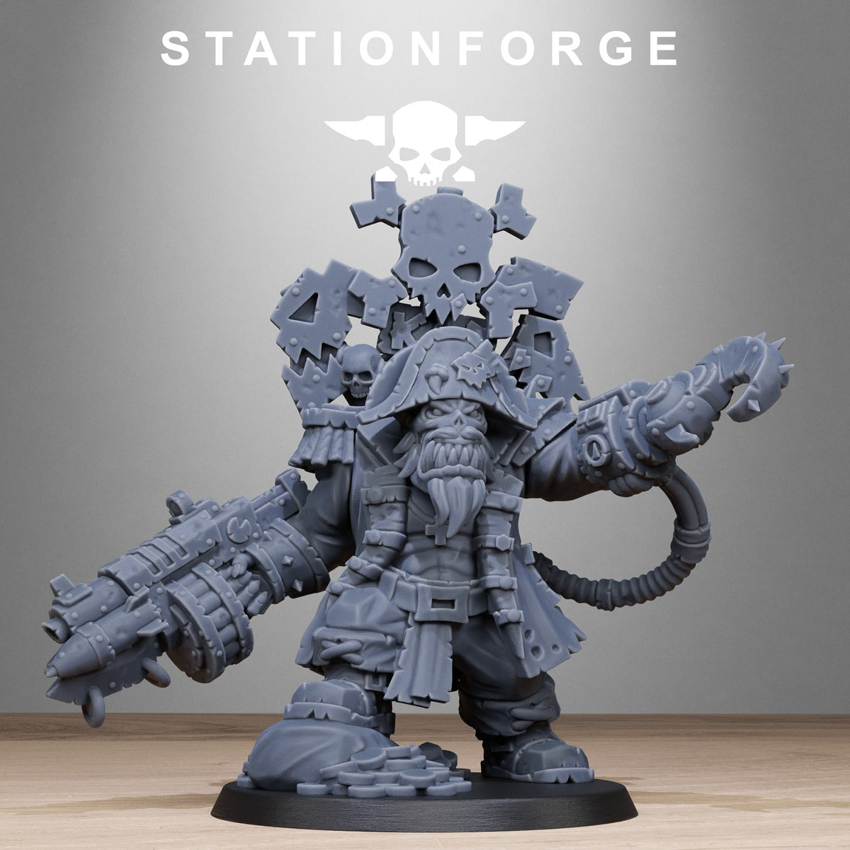  Orkaz Pirate alternate build view by Station Forge
