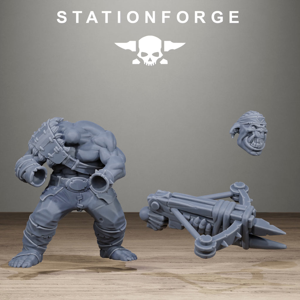 Orkaz Wild Squad multipart components by Station Forge