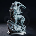 Shogdog Beast of the Deep One by DM Stash, eldritch horror hound miniature with numerous eyes, curling tentacles, clawed limbs, and textured skin.