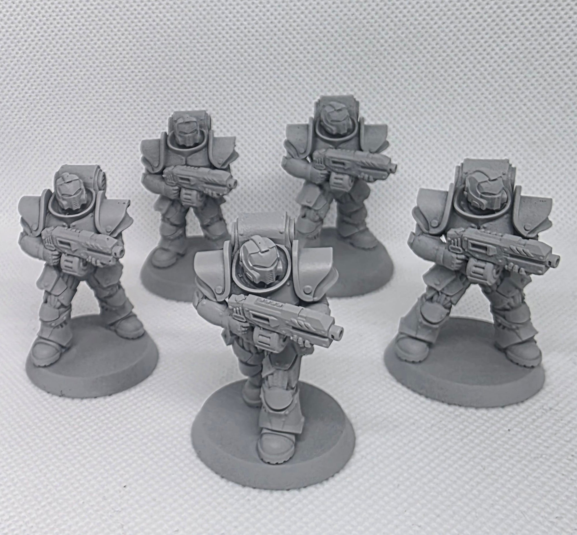 Socratis Riflemen created through Station Forge modular bits, preassembled by CeeForge