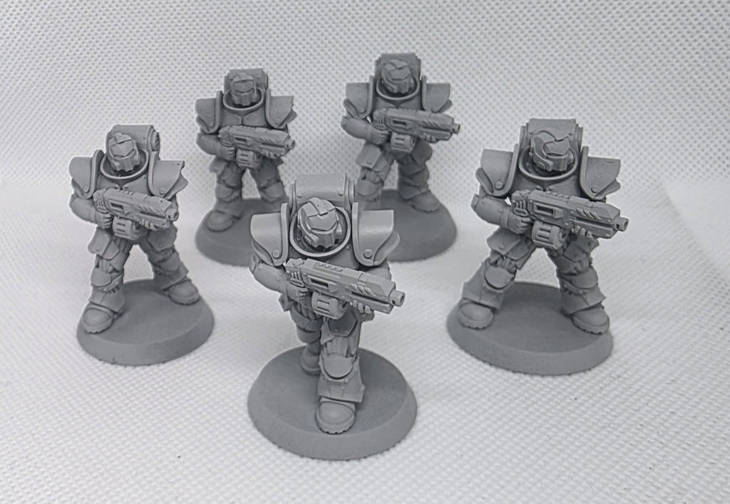 Socratis Riflemen created through Station Forge modular bits, preassembled by CeeForge