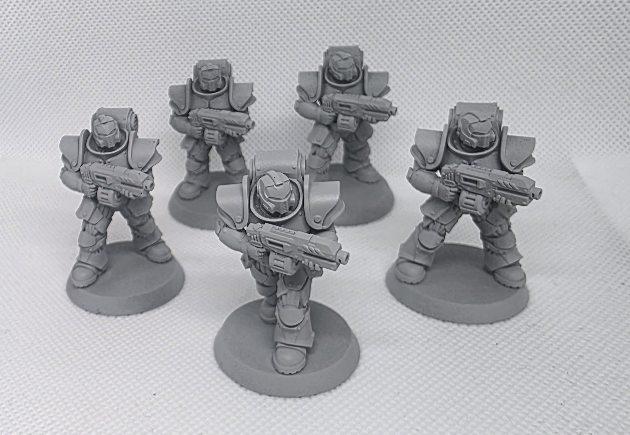 Socratis Riflemen created through Station Forge modular bits, preassembled by CeeForge