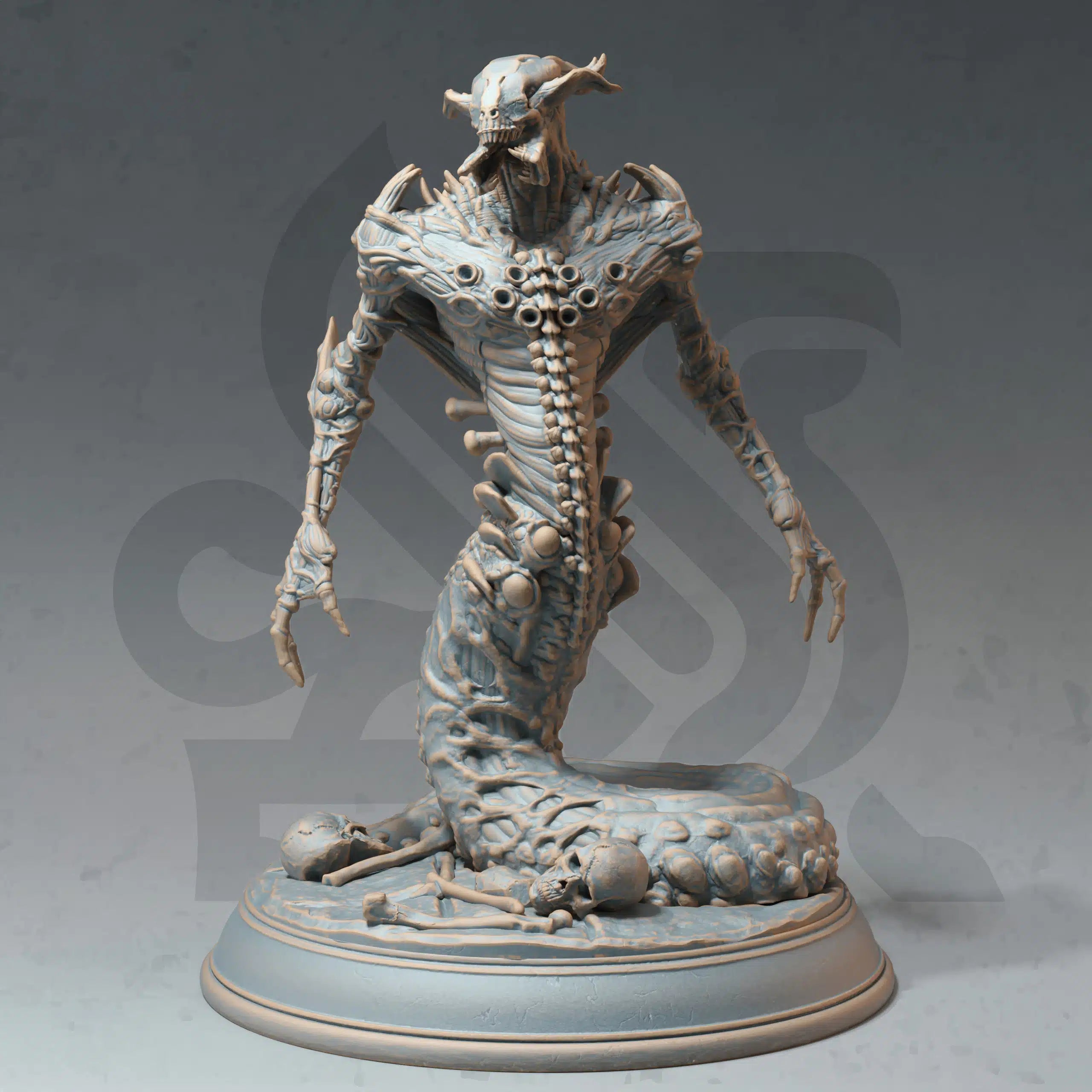 The Listener aberration monster miniature by DM Stash, resin printed eldritch horror creature for fantasy tabletop RPG encounters.