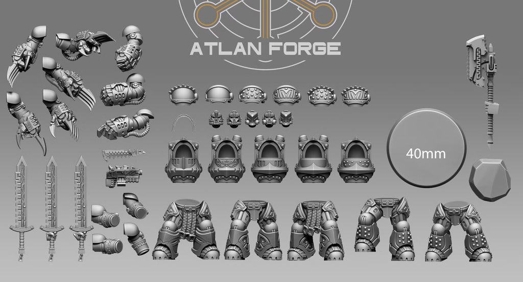 Wai Toa Roroa Giants modular armor, helmets, legs, arms, and weapon options