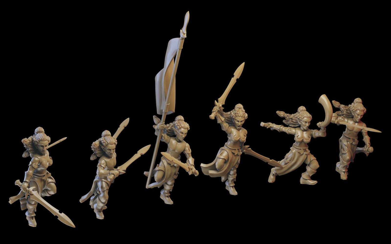 Wardancers - Sylvan Elves - Ilhadiel