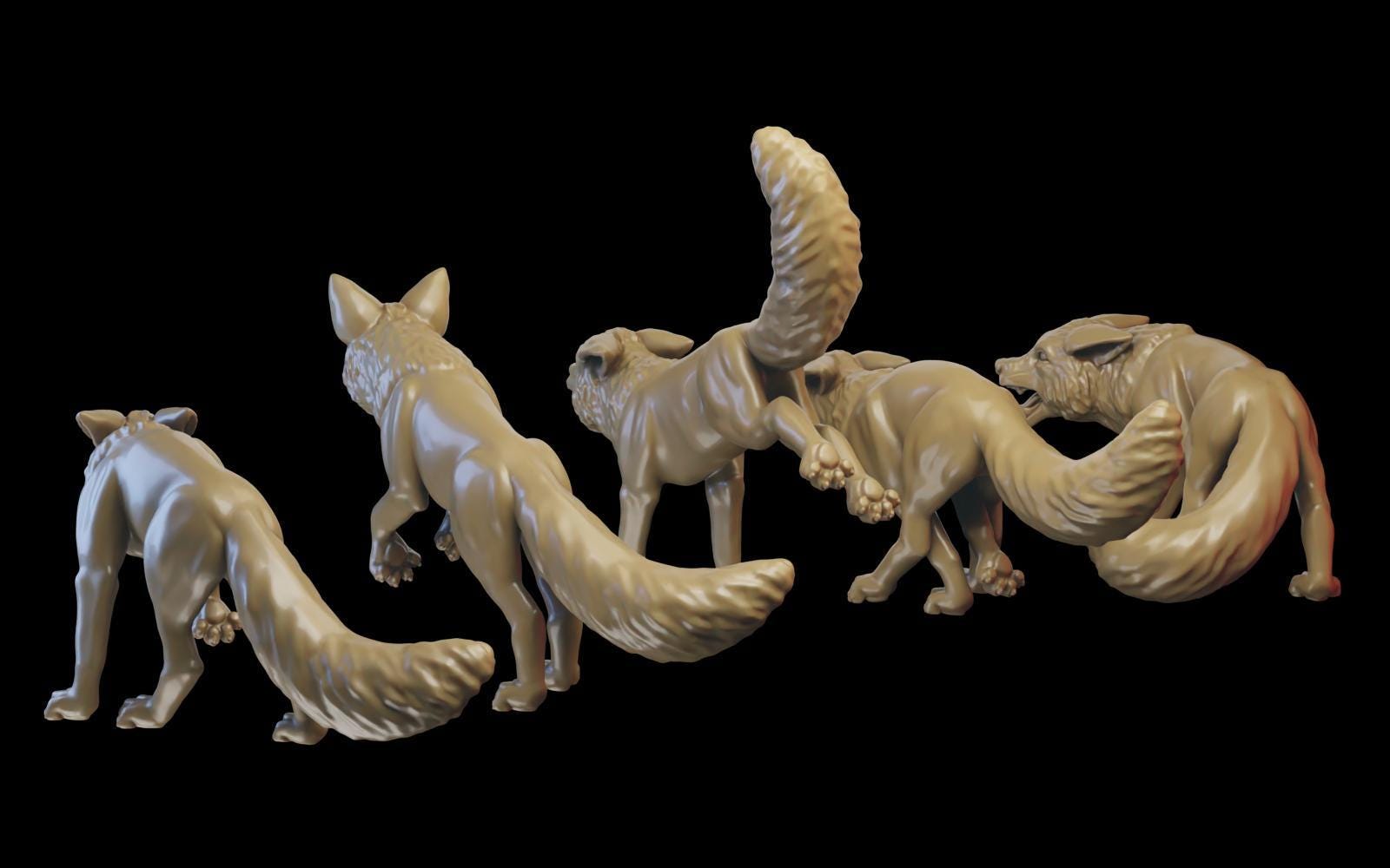 Foxes - Sylvan Elves - Ilhadiel