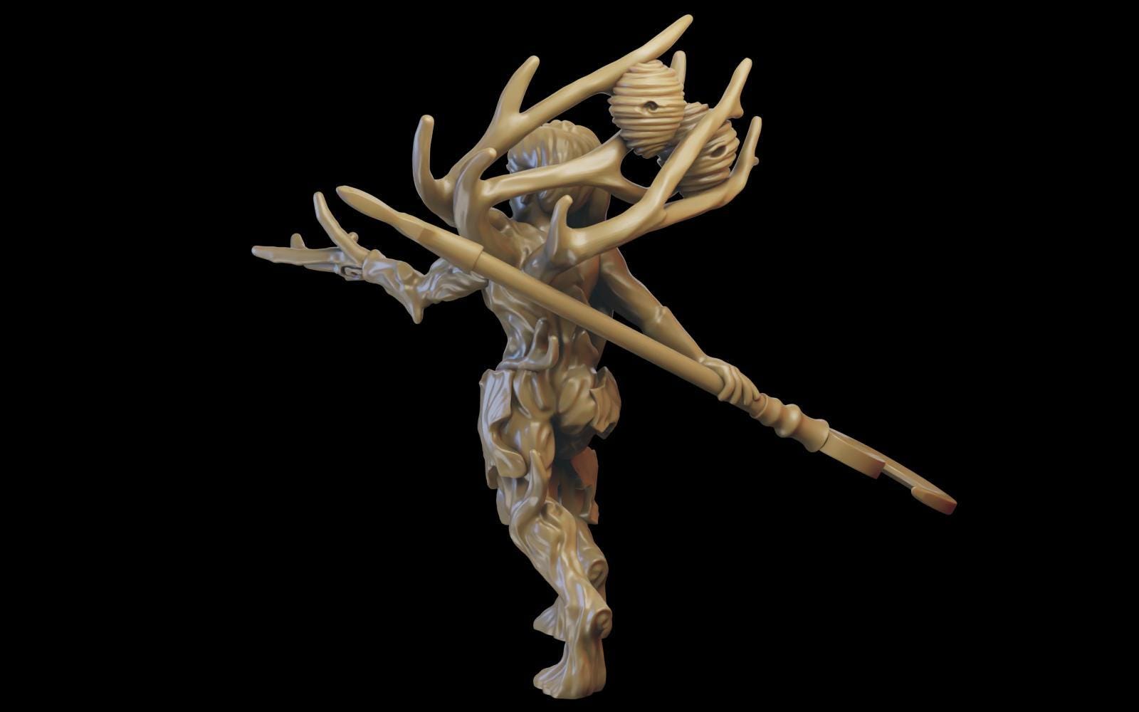 Tree Revenant Mage - Sylvan Elves - Ilhadiel