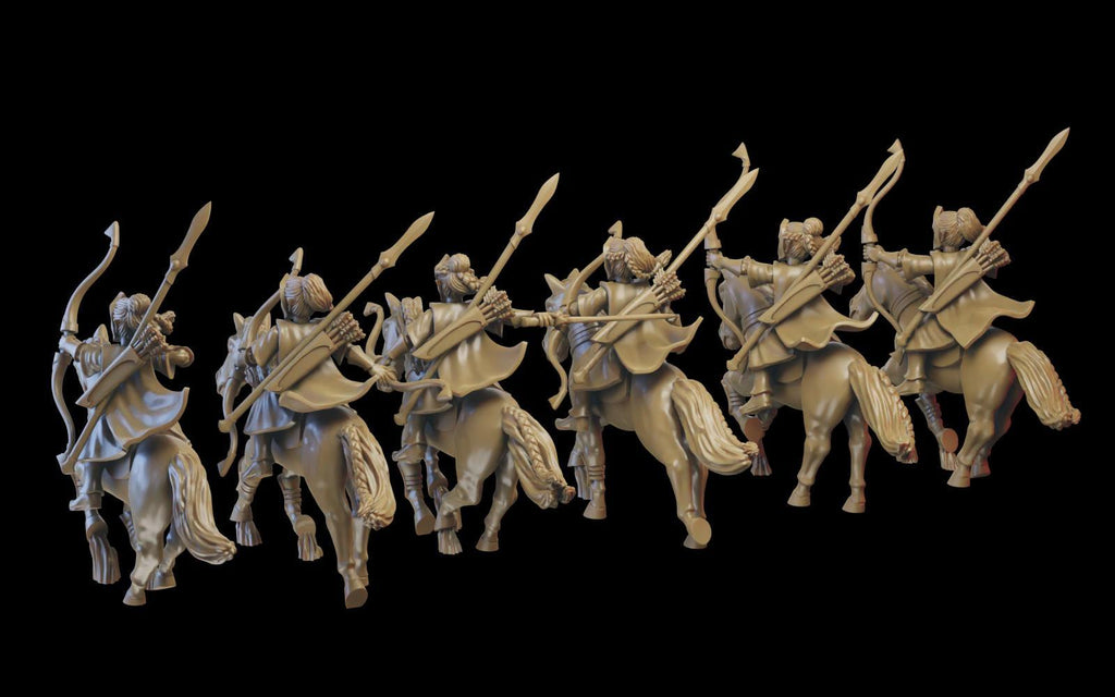 Mounted Archers -Sylvan Elves - Ilhadiel