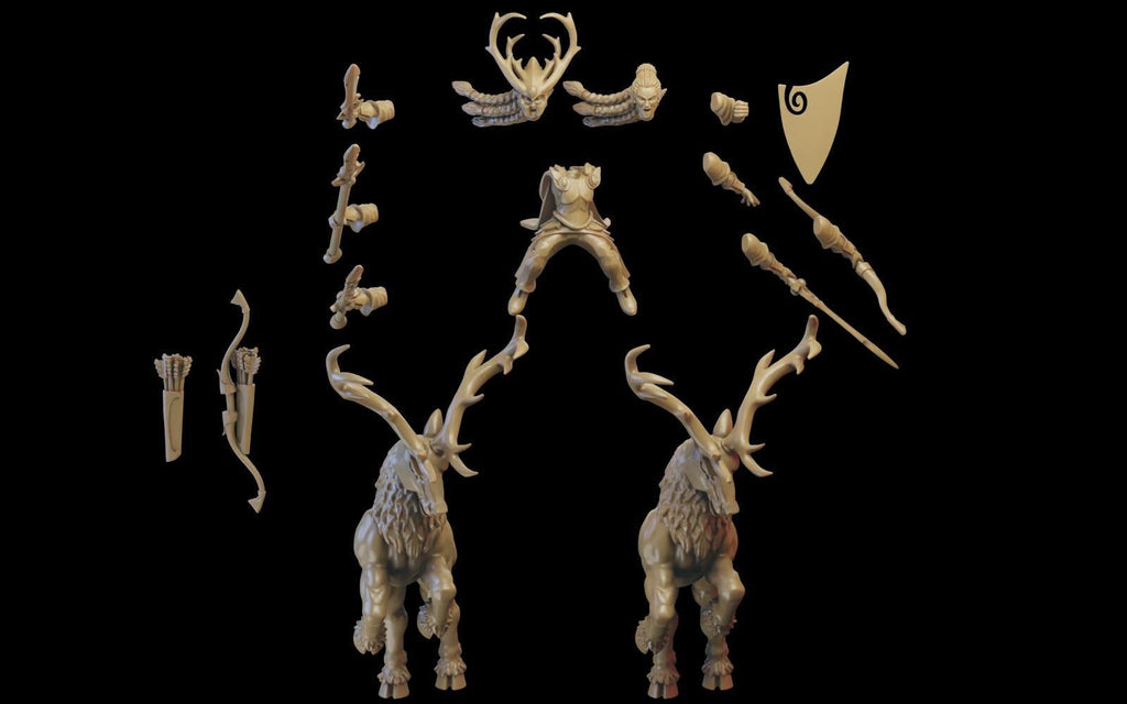 Great Stag - Sylvan Elves - Ilhadiel