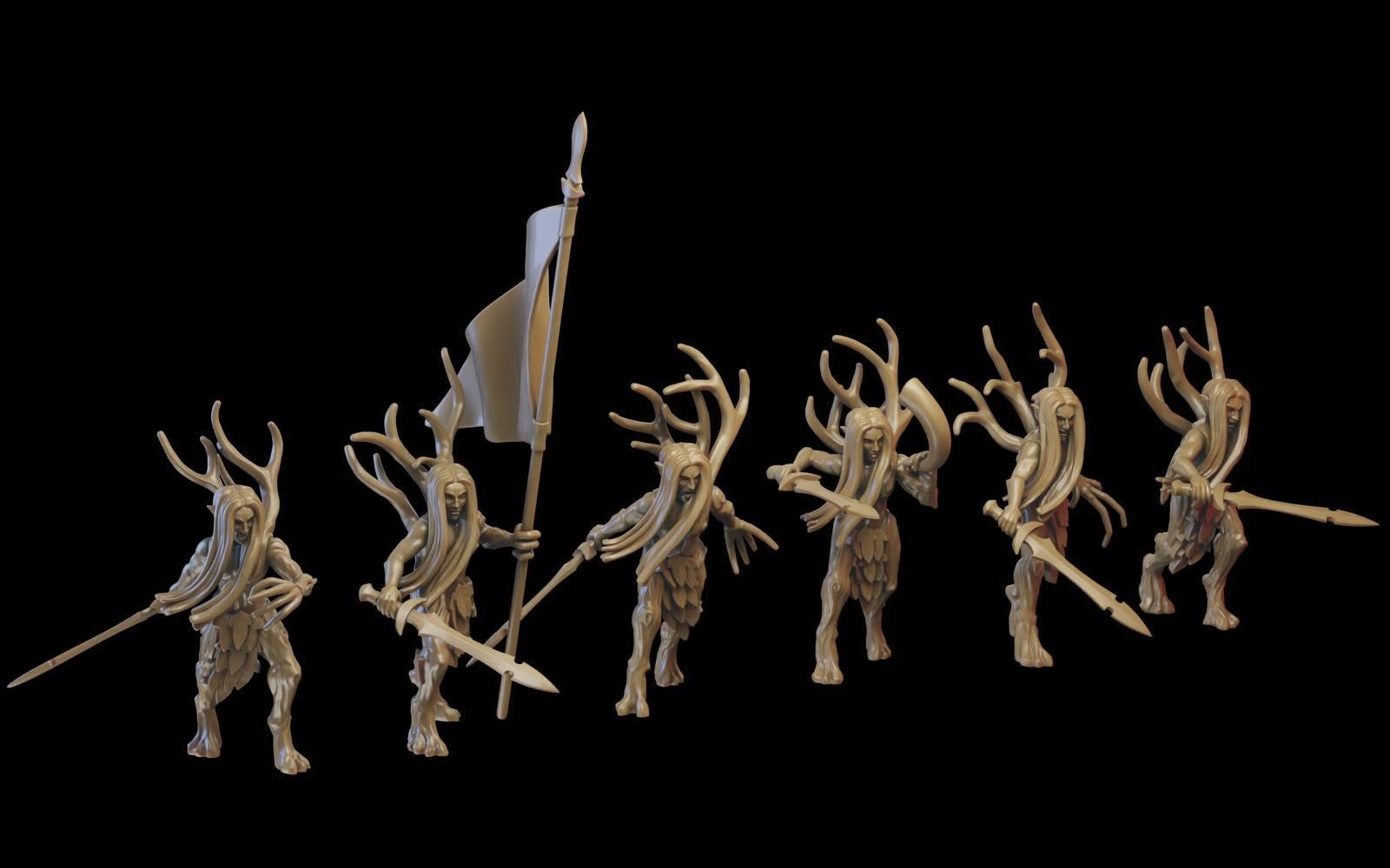 Tree Revenants - Sylvan Elves - Ilhadiel