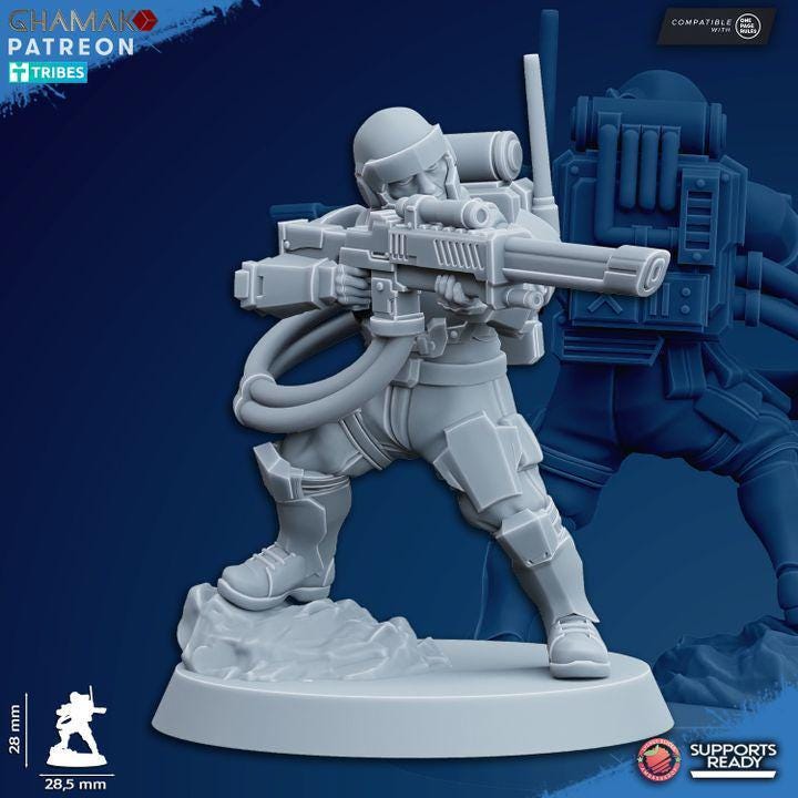 Grenadiers - Squad of 10 - GHAMAK