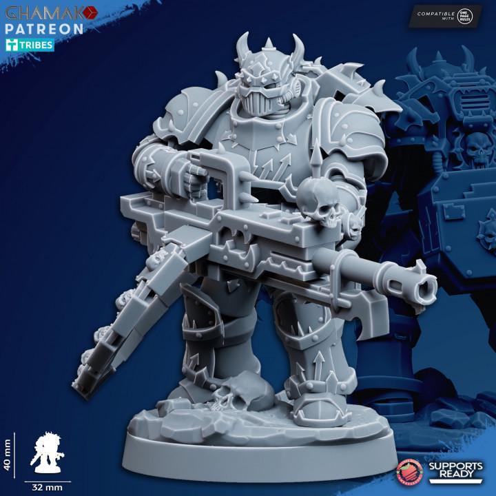 Traitor Desolators - Squad of 5 - GHAMAK