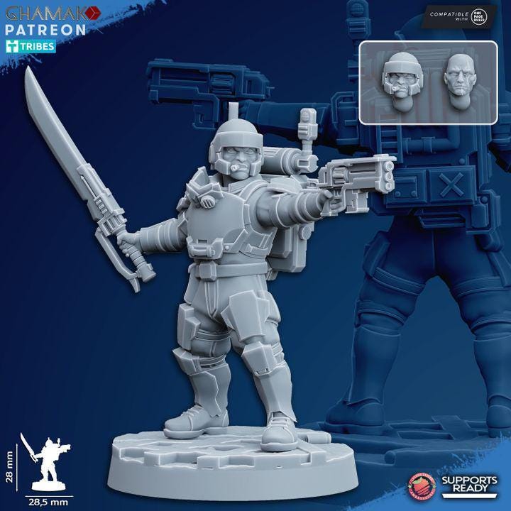 Grenadiers - Squad of 10 - GHAMAK