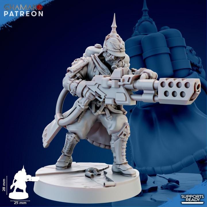 Trenchers - Squad of 10 - GHAMAK