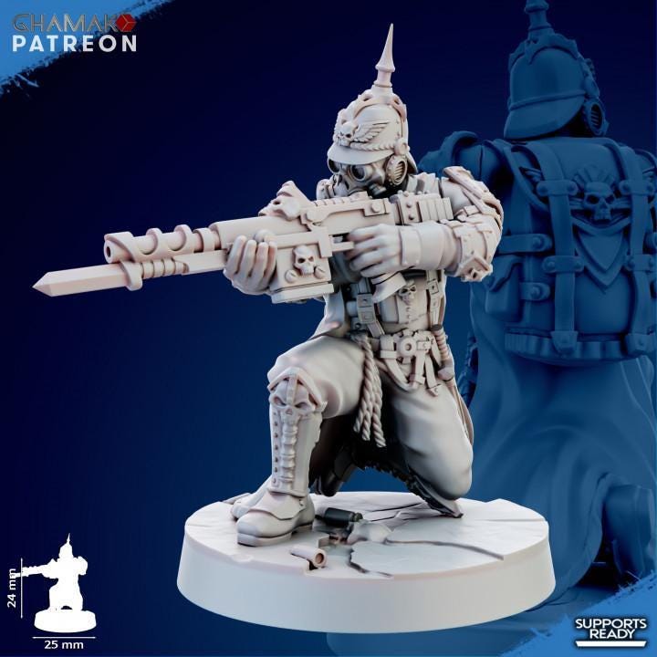 Trenchers - Squad of 10 - GHAMAK