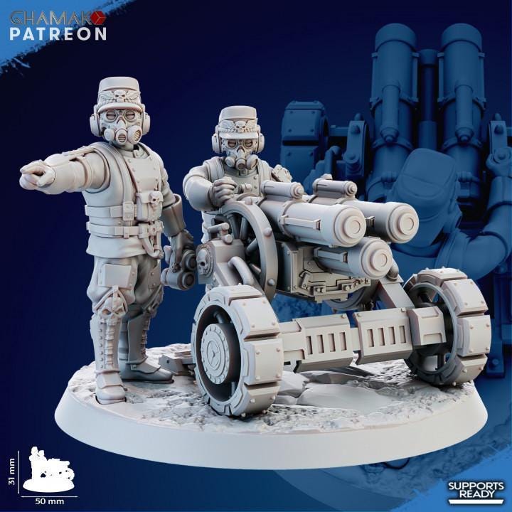 Trenchers Heavy Weapons - Ghamak