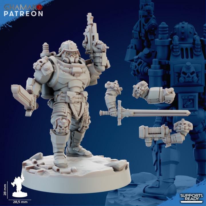 Iron Krieger - Squad of 10 - GHAMAK