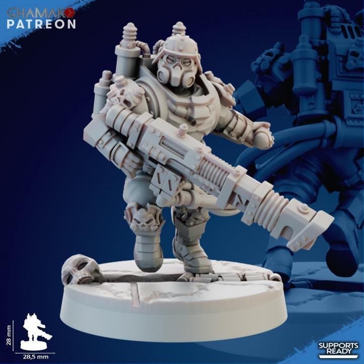 Iron Krieger - Squad of 10 - GHAMAK