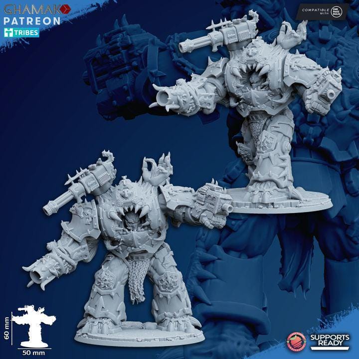 Possessed Eradicators - Two Models - Ghamak
