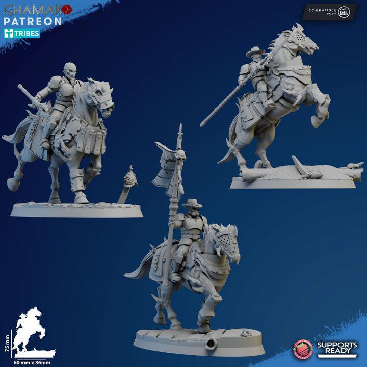 Corrupted Cavalry - Squad of 5 - GHAMAK