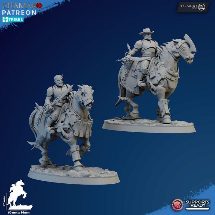 Corrupted Cavalry - Squad of 5 - GHAMAK