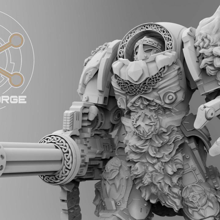 Einherjar asgardianos - Atlan Forge