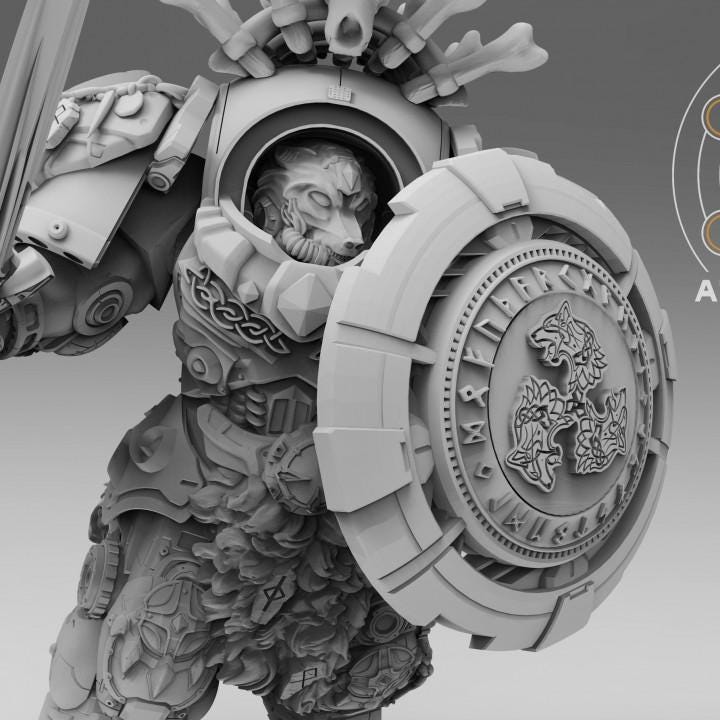 Asgardianischer Angriff Einherjar – Trupp von fünf – Atlan Forge