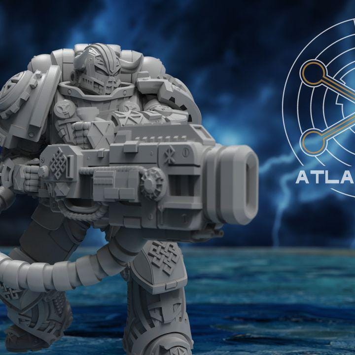 Asgardian Demolishers - Escuadrón de 5 - Atlan Forge