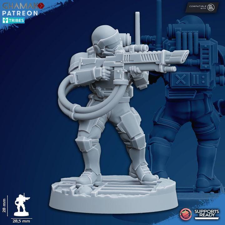 Grenadiers - Squad of 10 - GHAMAK