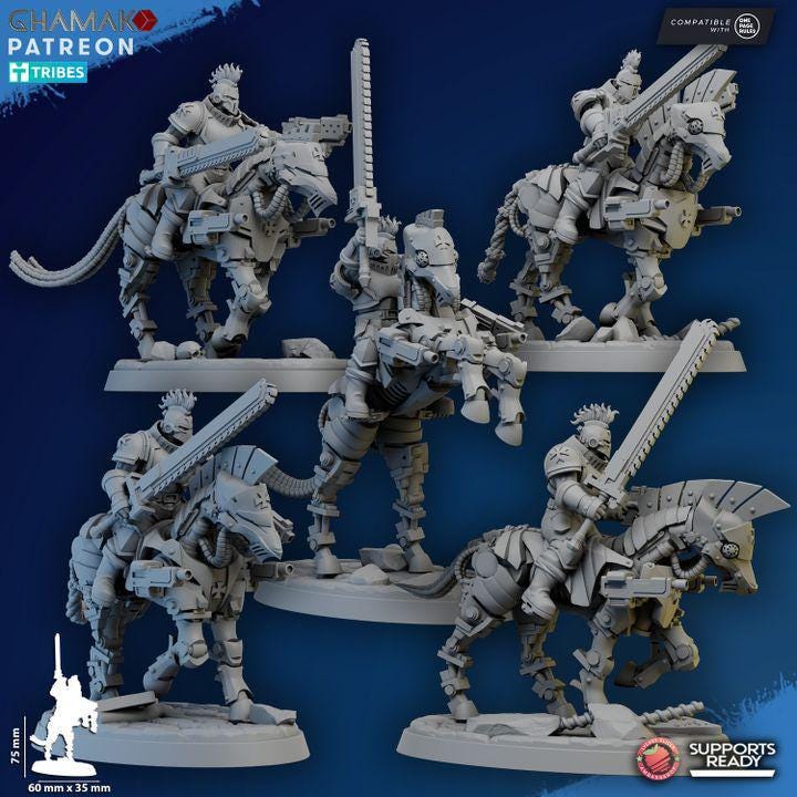 Akolythenkavallerie - 5er-Trupp - GHAMAK