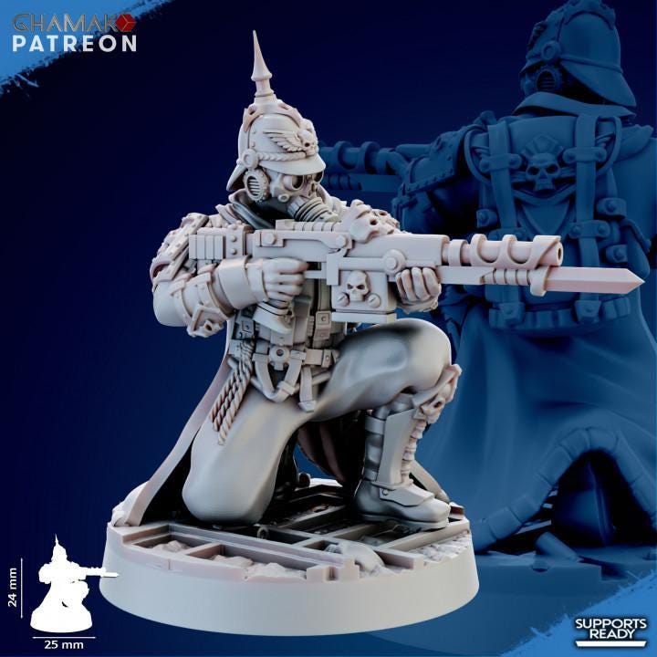 Trenchers - Squad of 10 - GHAMAK