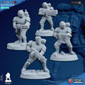 Tropas de Asalto Armas Especiales - Escuadra de 4 - GHAMAK