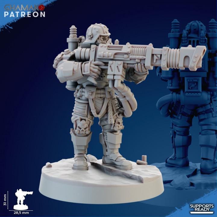 Iron Krieger - Squad of 10 - GHAMAK