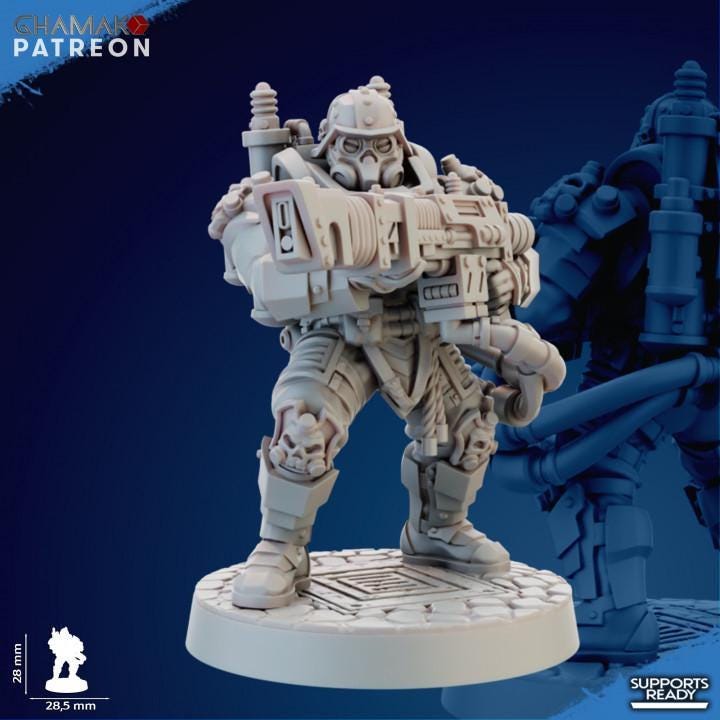 Iron Krieger - Squad of 10 - GHAMAK