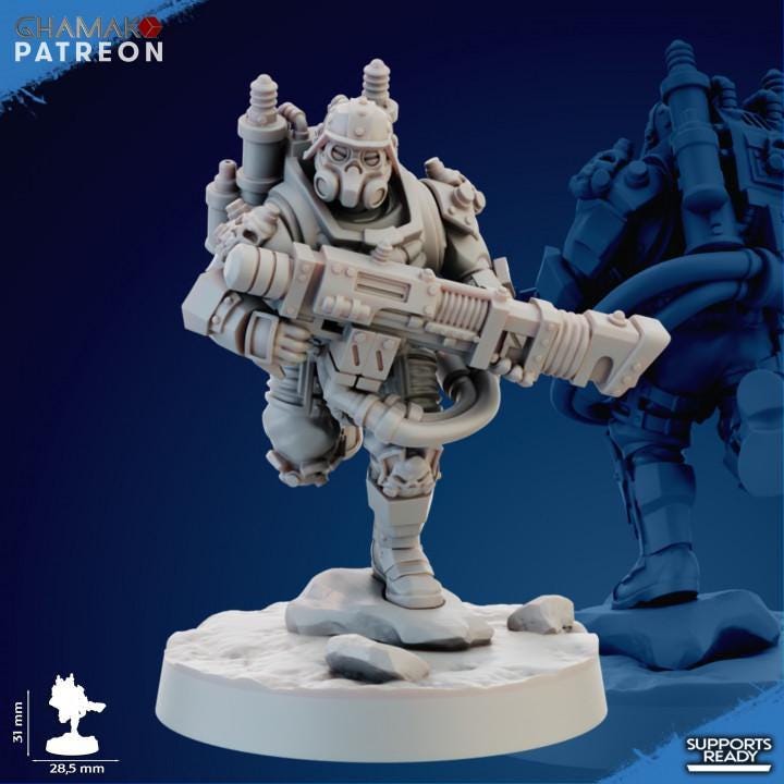 Iron Krieger - Squad of 10 - GHAMAK